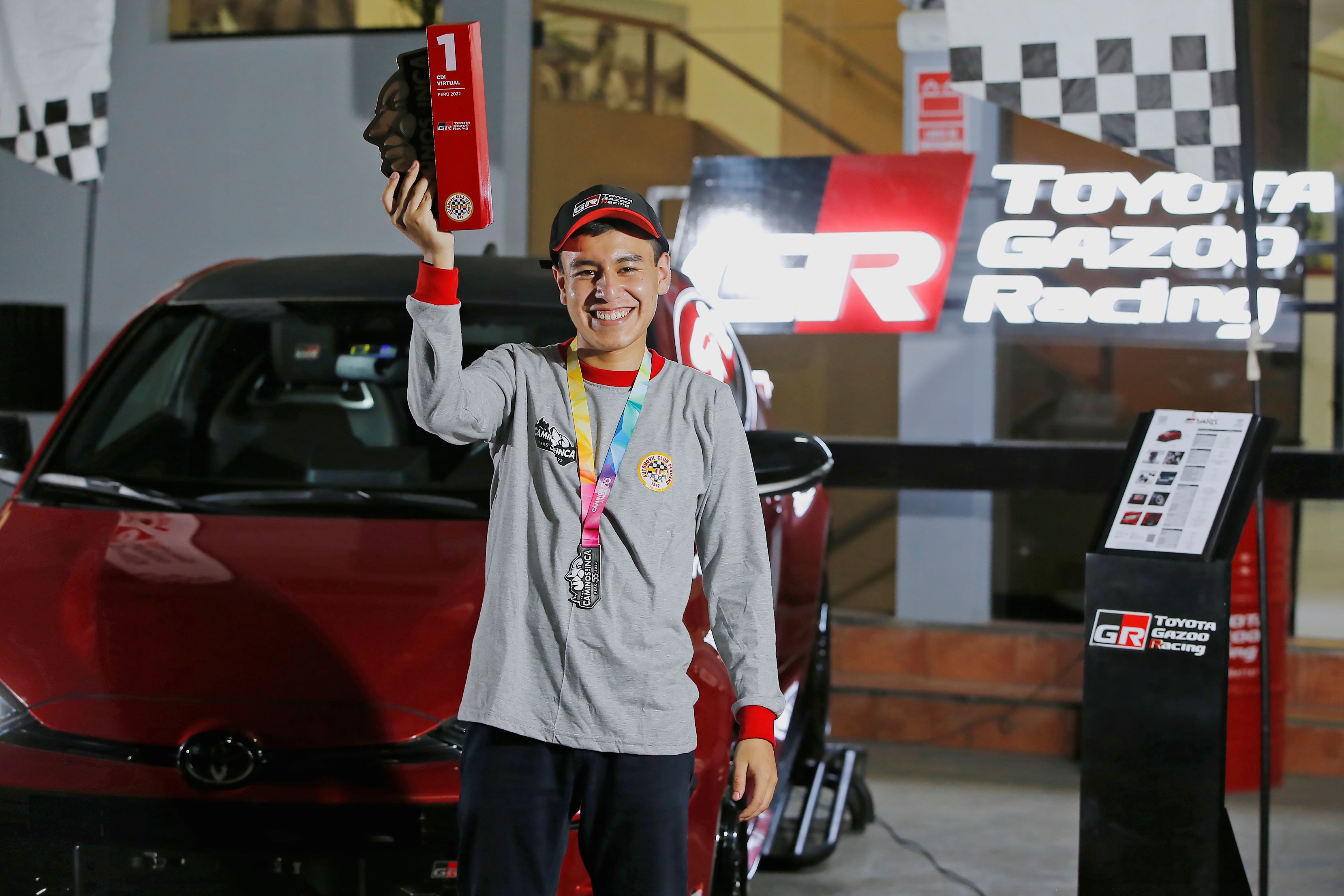 El andahuaylino Diego Rivas ganó el CDI Virtual Copa Toyota Gazoo Racing